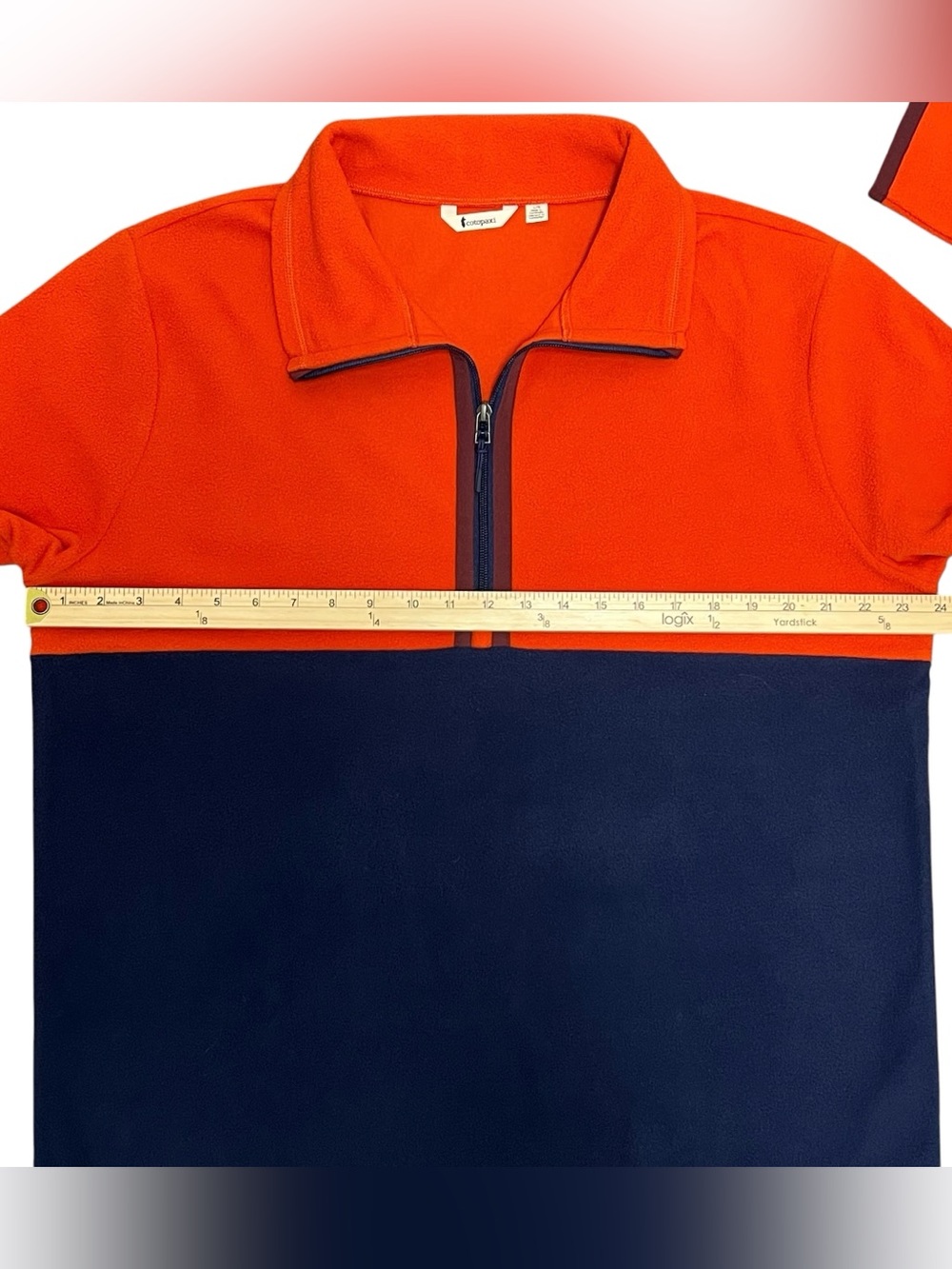 Cotopaxi Amado Fleece 1/2 Zip Pullover Jacket Men's L Canyon Maritime Broncos - Picture 9 of 10